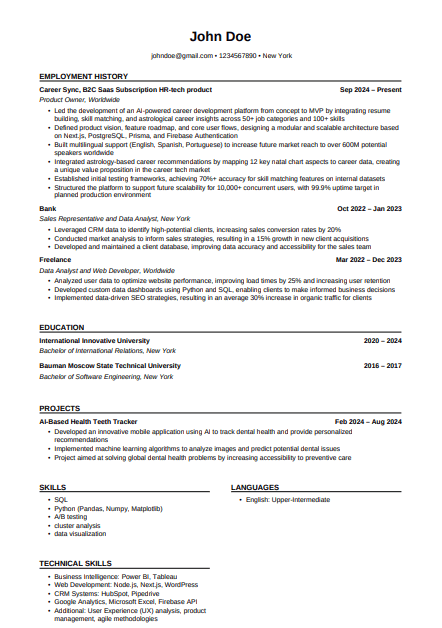 Professional Accountant Template
